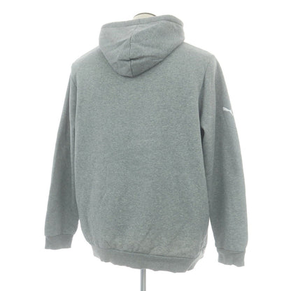 【中古】プーマ PUMA × BMW コットン プルオーバー パーカー グレー【 XL 】【 状態ランクB 】【 メンズ 】