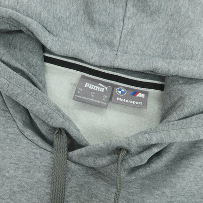 【中古】プーマ PUMA × BMW コットン プルオーバー パーカー グレー【 XL 】【 状態ランクB 】【 メンズ 】