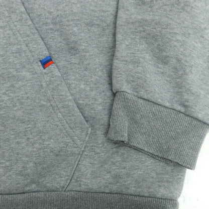 【中古】プーマ PUMA × BMW コットン プルオーバー パーカー グレー【 XL 】【 状態ランクB 】【 メンズ 】