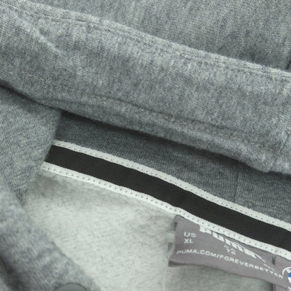 【中古】プーマ PUMA × BMW コットン プルオーバー パーカー グレー【 XL 】【 状態ランクB 】【 メンズ 】