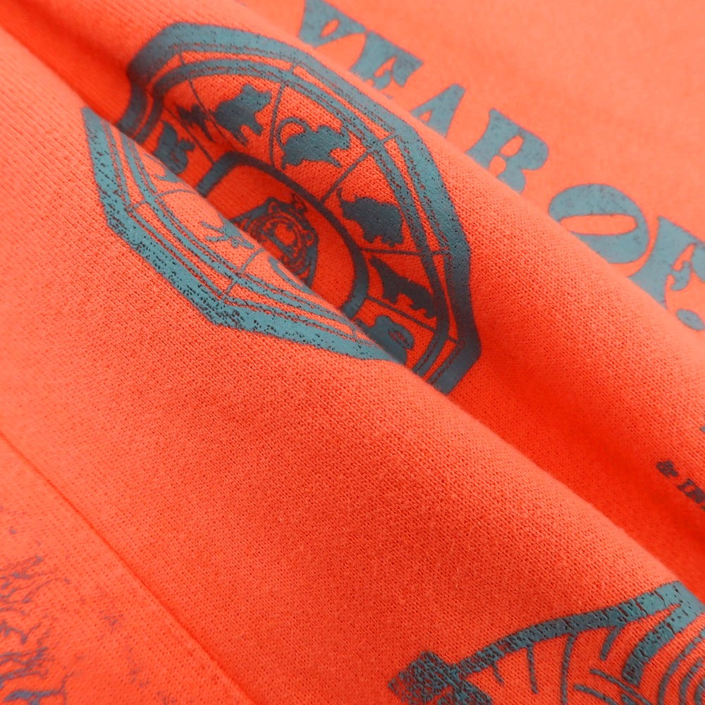 【中古】チャンピオン Champion コットンポリエステル プルオーバー パーカー オレンジ【 XL 】【 状態ランクC 】【 メンズ 】