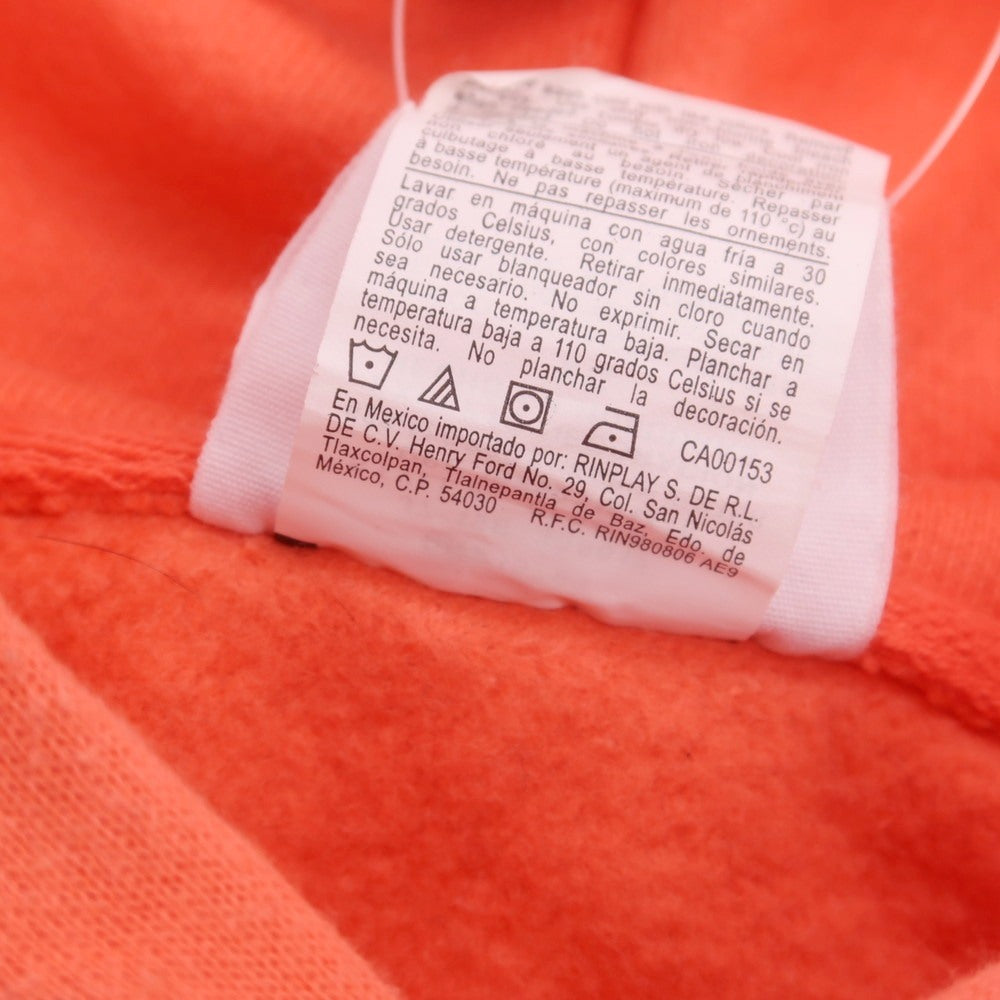 【中古】チャンピオン Champion コットンポリエステル プルオーバー パーカー オレンジ【 XL 】【 状態ランクC 】【 メンズ 】