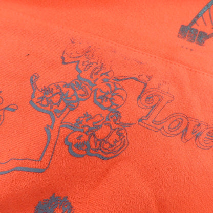 【中古】チャンピオン Champion コットンポリエステル プルオーバー パーカー オレンジ【 XL 】【 状態ランクC 】【 メンズ 】