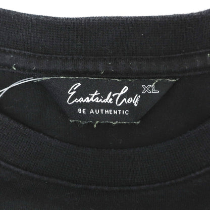 【中古】イーストサイドゴルフ Eastside Golf コットン クルーネック 半袖Ｔシャツ ブラック【サイズXL】【 状態ランクC 】【 メンズ 】