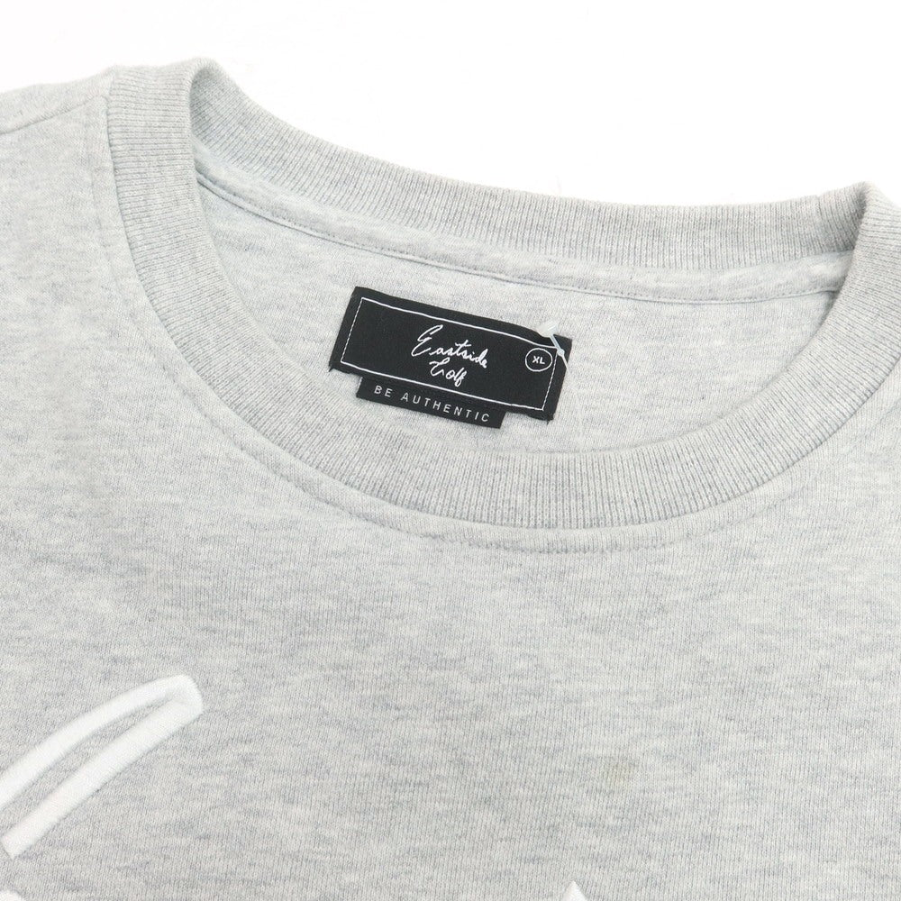 【中古】イーストサイドゴルフ Eastside Golf コットン クルーネック スウェット グレ－【 XL 】【 状態ランクC 】【 メンズ 】