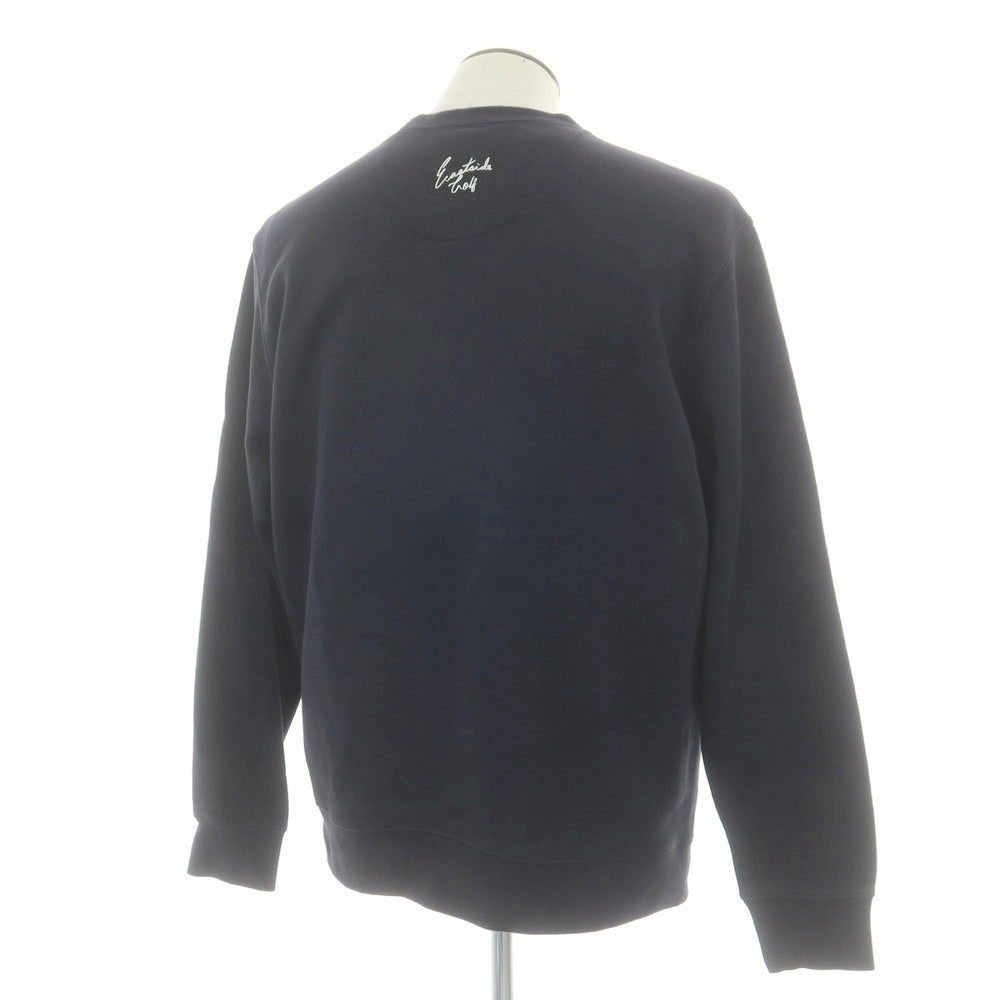 【中古】イーストサイドゴルフ Eastside Golf コットンポリエステル クルーネック スウェット ブラック【 XL 】【 状態ランクC 】【 メンズ 】