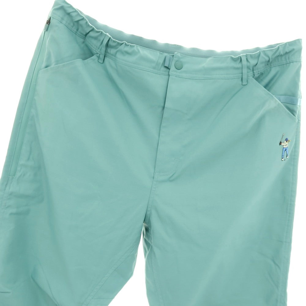 【中古】イーストサイドゴルフ Eastside Golf ポリエステル イージーパンツ ティファニーブルー【サイズXL】【 状態ランクB 】【 メンズ 】