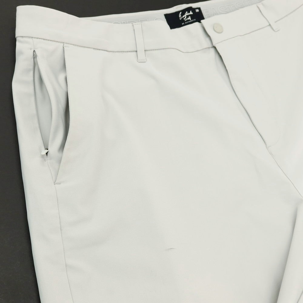 【中古】イーストサイドゴルフ Eastside Golf ポリエステル ジャージー ショートパンツ ライトグレー【 38 】【 状態ランクC 】【 メンズ 】[APD]