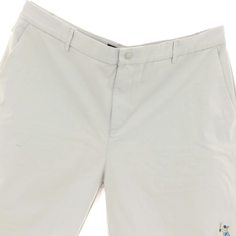 【中古】イーストサイドゴルフ Eastside Golf ポリエステル ジャージー ショートパンツ ライトグレー【サイズ38】【 状態ランクC 】【 メンズ 】