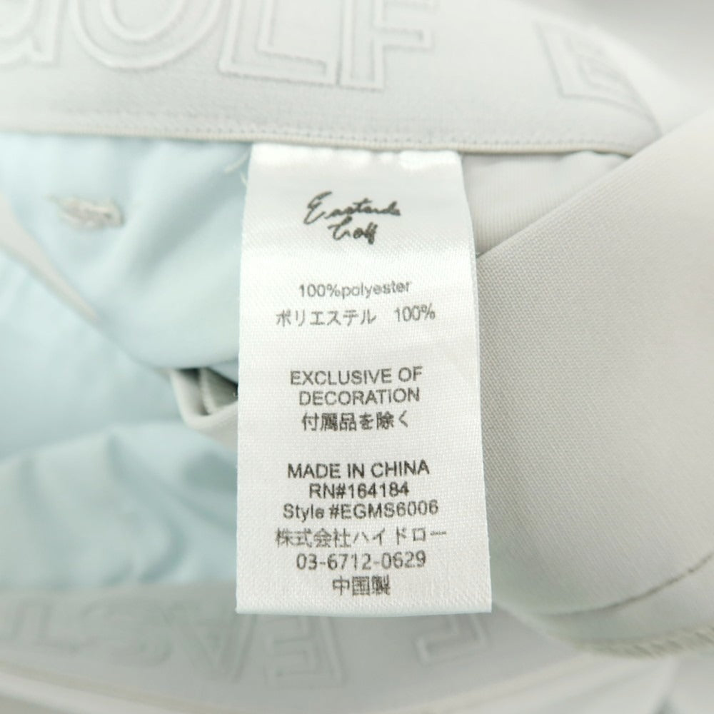 【中古】イーストサイドゴルフ Eastside Golf ポリエステル ジャージー ショートパンツ ライトグレー【 38 】【 状態ランクC 】【 メンズ 】[APD]
