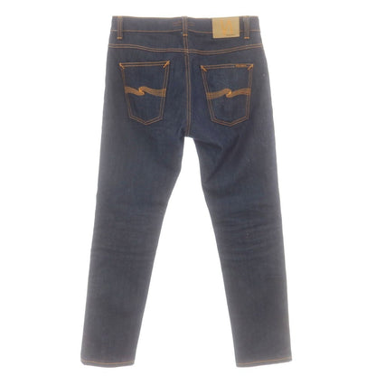 【中古】ヌーディージーンズ Nudie Jeans Lean Dean Dry 16 Dlps ストレッチコットン ジーンズ デニムパンツ ネイビー【 33 】【 状態ランクB 】【 メンズ 】
