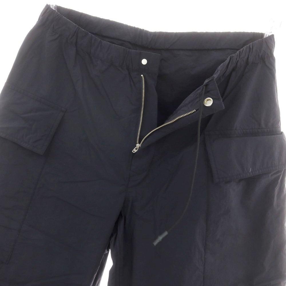 【中古】エディション Edition リップストップナイロン イージーカーゴパンツ ネイビー【サイズL】【 状態ランクB 】【 メンズ 】[EPD]