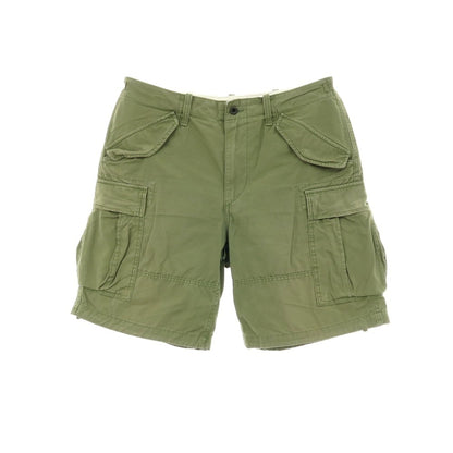【中古】ポロ ラルフローレン Polo Ralph Lauren リップストップ コットン カーゴ ショートパンツ オリーブ【 32 】【 状態ランクC 】【 メンズ 】 []