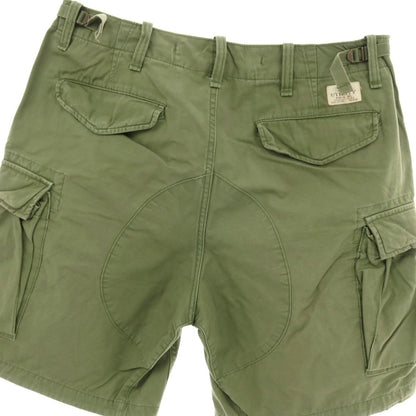 【中古】ポロ ラルフローレン Polo Ralph Lauren リップストップ コットン カーゴ ショートパンツ オリーブ【 32 】【 状態ランクC 】【 メンズ 】 []