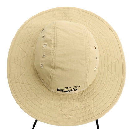 【中古】パタゴニア patagonia ナイロン サンブーニーハット 帽子 ベージュ【サイズM】【 状態ランクB 】【 メンズ 】