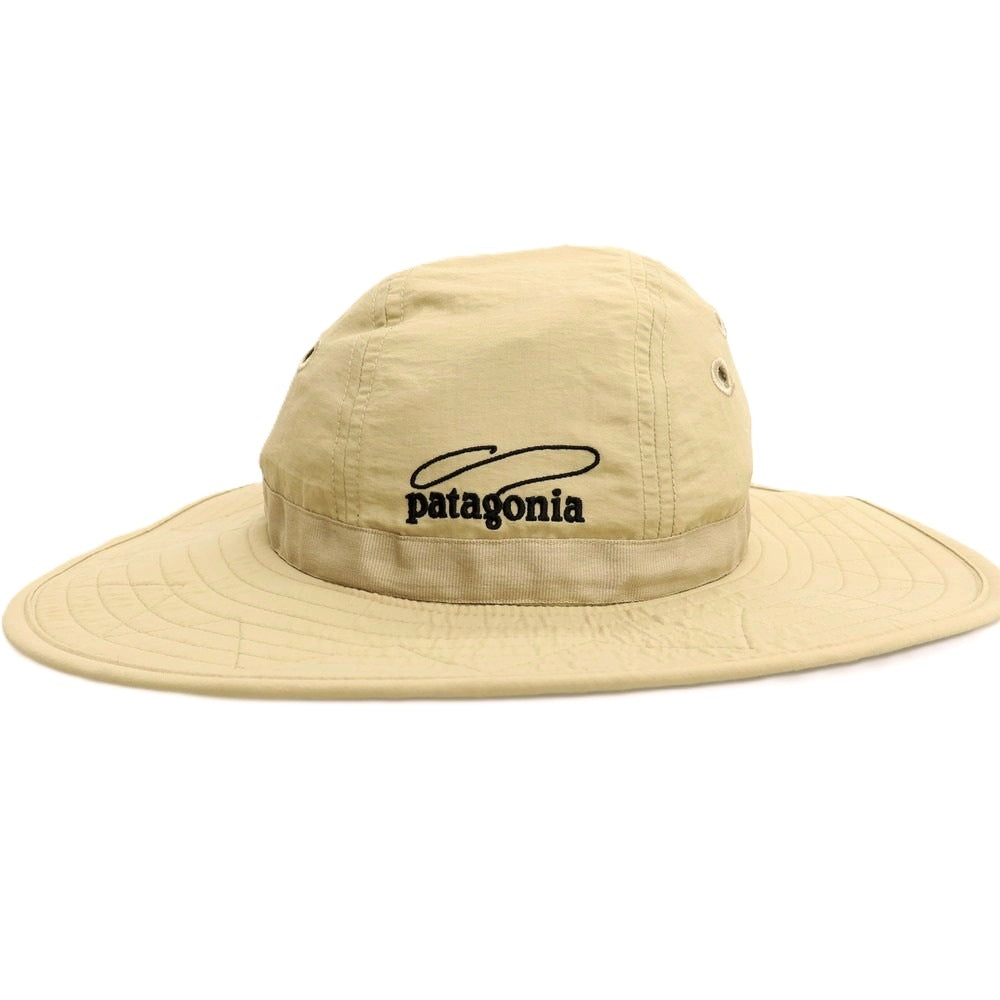 【中古】パタゴニア patagonia ナイロン サンブーニーハット 帽子 ベージュ【サイズM】【 状態ランクB 】【 メンズ 】
