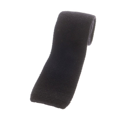 【中古】ロダ RODA TOMORROWLAND別注 ウール ニットタイ ネクタイ ブラック【 状態ランクB 】【 メンズ 】