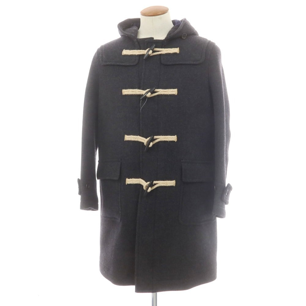 【中古】ジェイプレス J.PRESS ウール ダッフルコート ダークグレー【 M 】【 状態ランクB 】【 メンズ 】