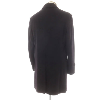 【中古】ブルックスブラザーズ Brooks Brothers カシミヤ ステンカラーコート ブラック【 38 】【 状態ランクB 】【 メンズ 】