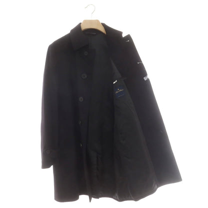 【中古】ブルックスブラザーズ Brooks Brothers カシミヤ ステンカラーコート ブラック【 38 】【 状態ランクB 】【 メンズ 】