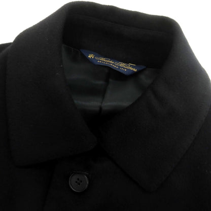 【中古】ブルックスブラザーズ Brooks Brothers カシミヤ ステンカラーコート ブラック【 38 】【 状態ランクB 】【 メンズ 】