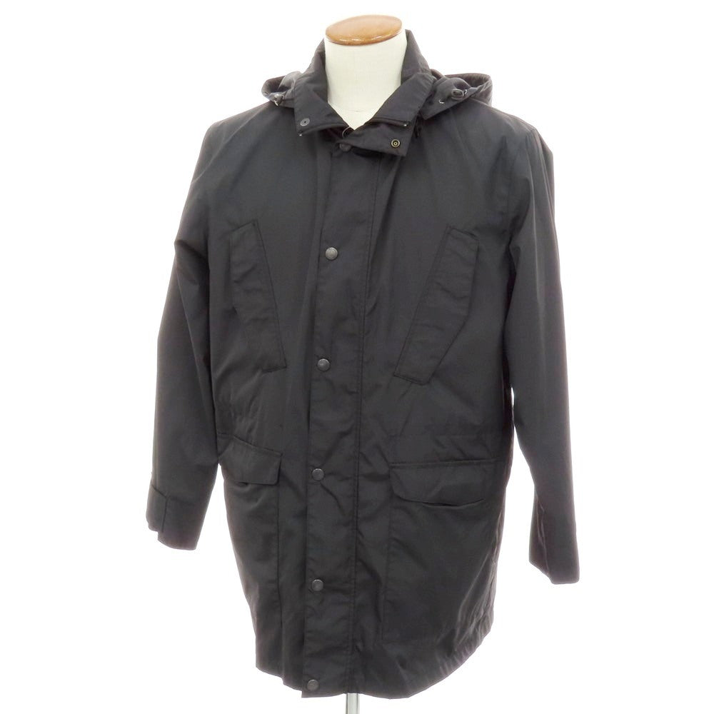 【中古】ニューヨーカー NEWYORKER ポリエステル スタンドカラー コート ブラック【 M 】【 状態ランクB 】【 メンズ 】