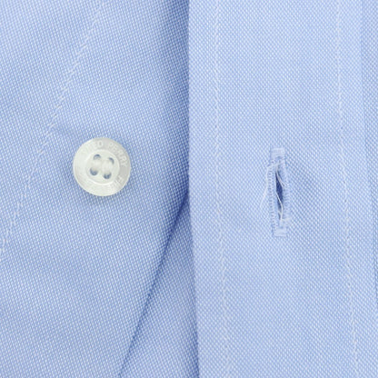 【中古】フレッドペリー FRED PERRY コットン ボタンダウンシャツ サックスブルー【 S 】【 状態ランクB 】【 メンズ 】