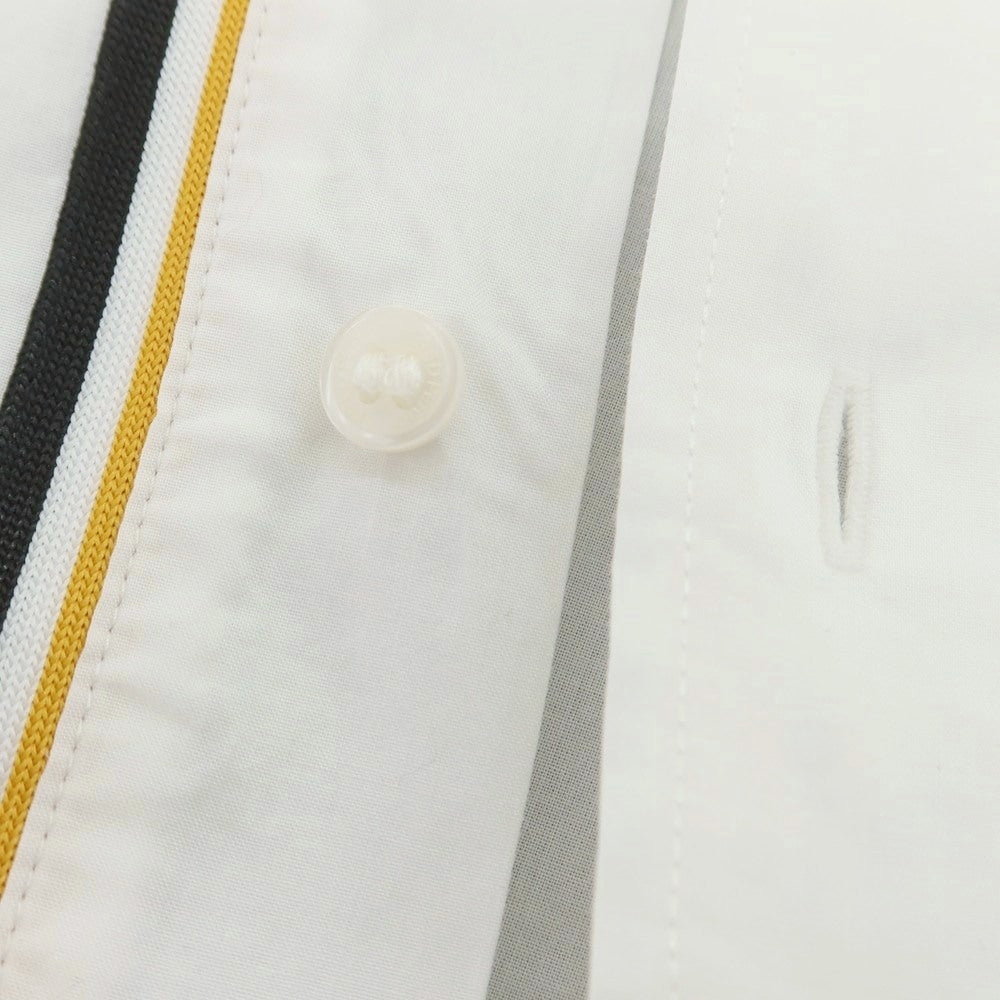 【中古】フレッドペリー FRED PERRY コットン ボタンダウンシャツ ホワイト【 S 】【 状態ランクC 】【 メンズ 】