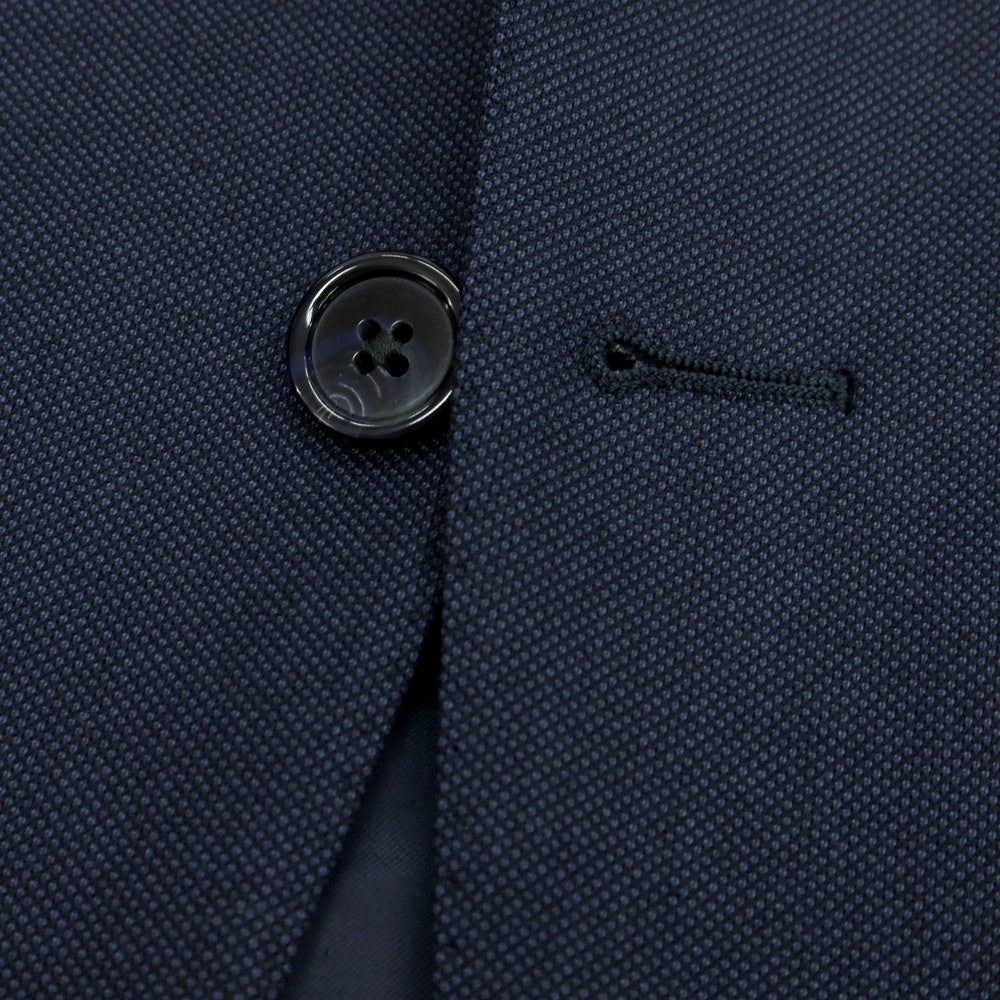 【中古】コルネリアーニ CORNELIANI SUPER110’S ウール 2つボタンスーツ ネイビー【 サイズ44 】【 状態ランクC 】【 メンズ 】 [APD]