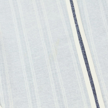 【中古】チルコロ1901 CIRCOLO 1901 ジャージーコットン ストライプ カジュアルジャケット ネイビー【 48 】【 状態ランクC 】【 メンズ 】