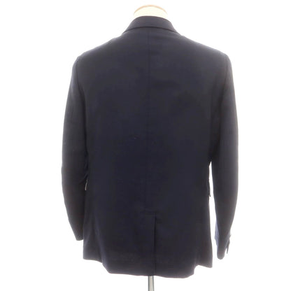 【中古】オーディナリーフィッツ Ordinary fits ツイルウール テーラードジャケット ネイビー【 36 】【 状態ランクB 】【 メンズ 】