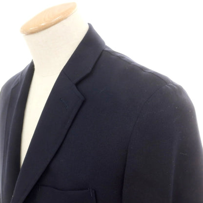 【中古】オーディナリーフィッツ Ordinary fits ツイルウール テーラードジャケット ネイビー【 36 】【 状態ランクB 】【 メンズ 】