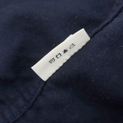 【中古】グロウンアンドソーン grown&amp;sewn モールスキンコットン ワークシャツ ネイビー【 Ｓ 】【 状態ランクC 】【 メンズ 】