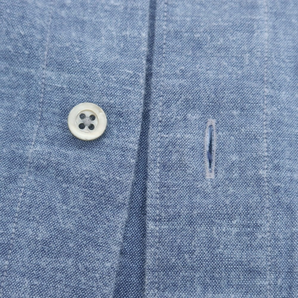 【中古】チット CIT LUXURY コットン カジュアルシャツ ブルー系【 39 】【 状態ランクC 】【 メンズ 】