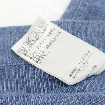 【中古】チット CIT LUXURY コットン カジュアルシャツ ブルー系【 39 】【 状態ランクC 】【 メンズ 】