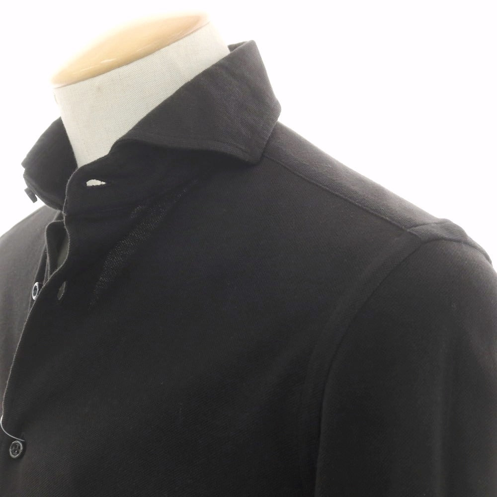 【中古】ギローバー GUY ROVER 鹿の子コットン カジュアルシャツ ブラック【 Ｓ 】【 状態ランクB 】【 メンズ 】