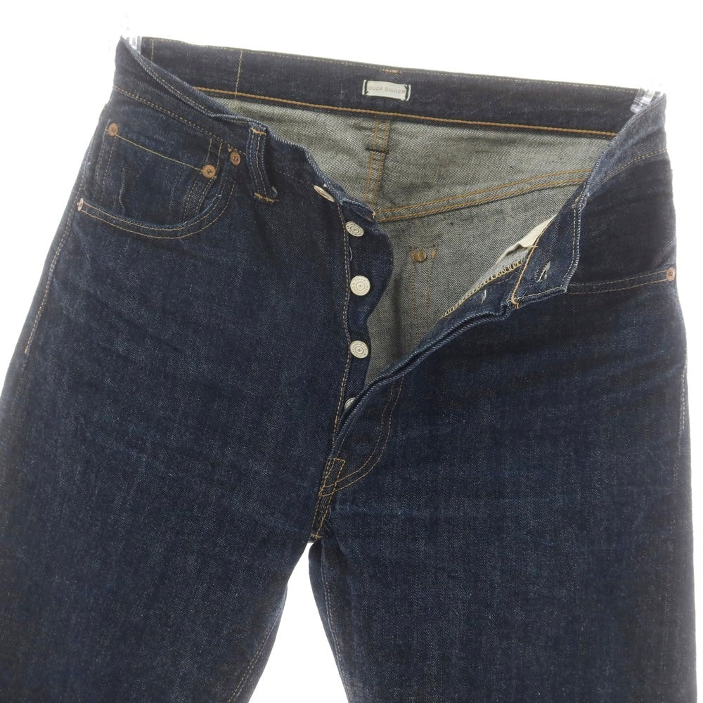 【中古】ウエアハウス ウェアハウス WAREHOUSE DUCK DIGGER コットン ジーンズ デニムパンツ ネイビー【 32 】【 状態ランクB 】【 メンズ 】