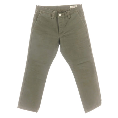 【中古】グロウンアンドソーン grown&amp;sewn コットン ワークパンツ カーキオリーブ【 31 】【 状態ランクB 】【 メンズ 】