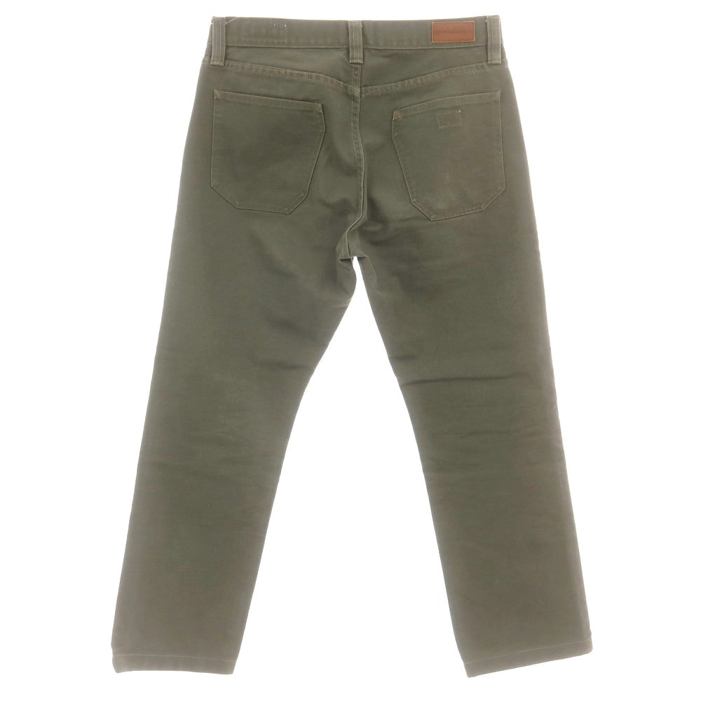 【中古】グロウンアンドソーン grown&amp;sewn コットン ワークパンツ カーキオリーブ【 31 】【 状態ランクB 】【 メンズ 】