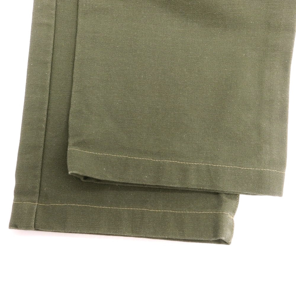 【中古】グロウンアンドソーン grown&amp;sewn コットン ワークパンツ カーキオリーブ【 31 】【 状態ランクB 】【 メンズ 】