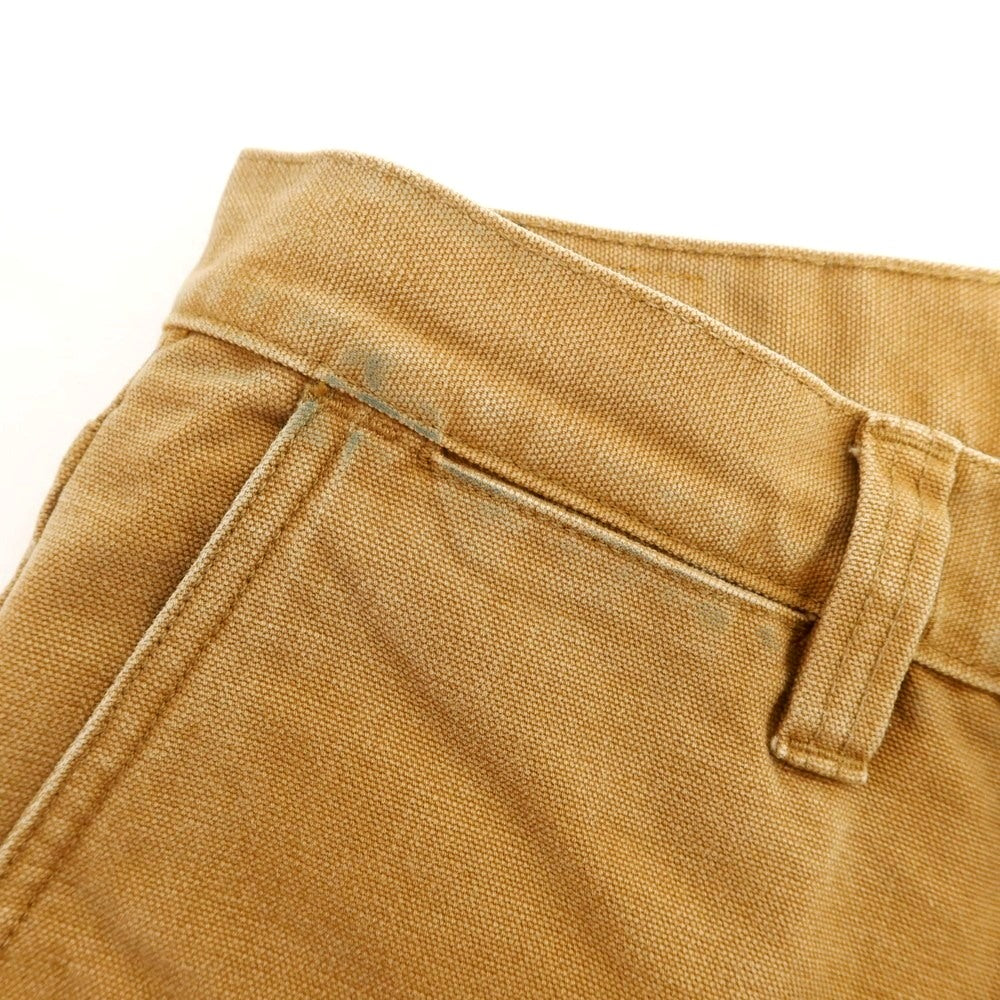 【中古】グロウンアンドソーン grown&amp;sewn コットン ワークパンツ キャメル【サイズ31】【 状態ランクC 】【 メンズ 】[CPD]