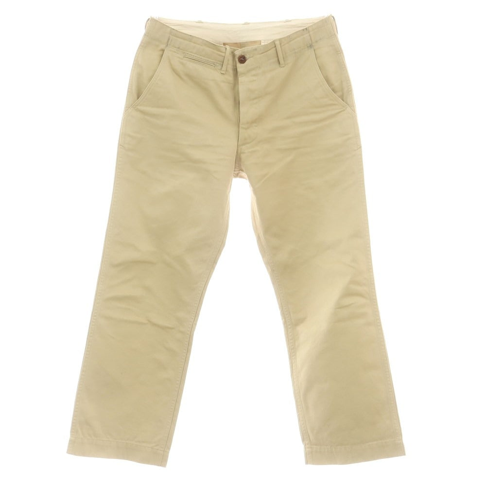 【中古】ウエアハウス ウェアハウス WAREHOUSE DUCK DIGGER コットン チノパンツ ベージュ【 31 】【 状態ランクC 】【 メンズ 】