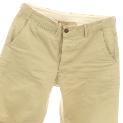 【中古】ウエアハウス ウェアハウス WAREHOUSE DUCK DIGGER コットン チノパンツ ベージュ【 31 】【 状態ランクC 】【 メンズ 】