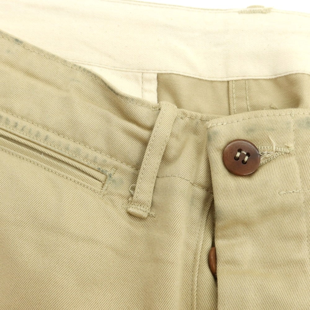 【中古】ウエアハウス ウェアハウス WAREHOUSE DUCK DIGGER コットン チノパンツ ベージュ【 31 】【 状態ランクC 】【 メンズ 】