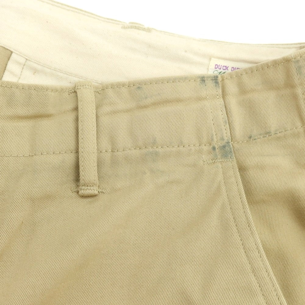 【中古】ウエアハウス ウェアハウス WAREHOUSE DUCK DIGGER コットン チノパンツ ベージュ【 31 】【 状態ランクC 】【 メンズ 】