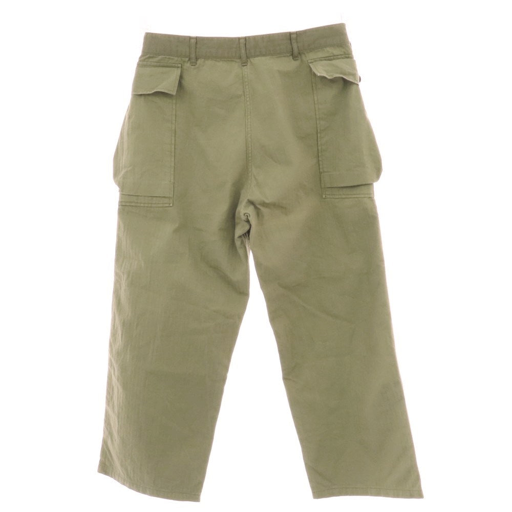 【中古】ウエアハウス ウェアハウス WAREHOUSE コットン ワークパンツ カーキ【 33 】【 状態ランクB 】【 メンズ 】