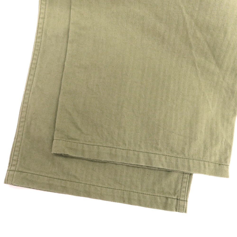 【中古】ウエアハウス ウェアハウス WAREHOUSE コットン ワークパンツ カーキ【 33 】【 状態ランクB 】【 メンズ 】