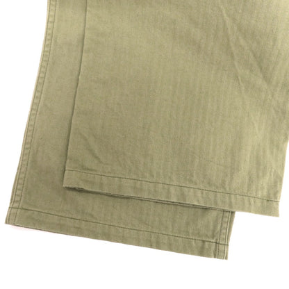 【中古】ウエアハウス ウェアハウス WAREHOUSE コットン ワークパンツ カーキ【 33 】【 状態ランクB 】【 メンズ 】