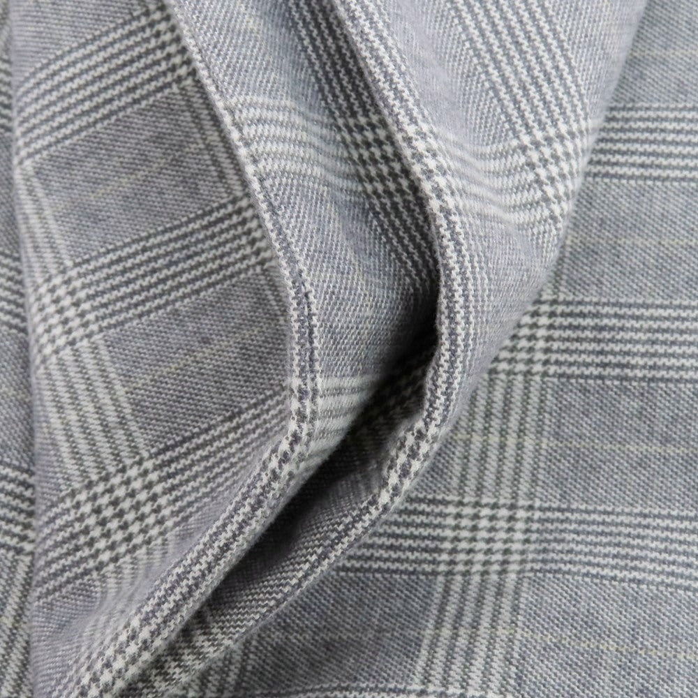 【中古】エージー アドリアーノゴールドシュミット AG Adriano Goldschmied ストレッチコットン グレンチェック カジュアルスラックスパンツ クールグレー系【 30 】【 状態ランクB 】【 メンズ 】