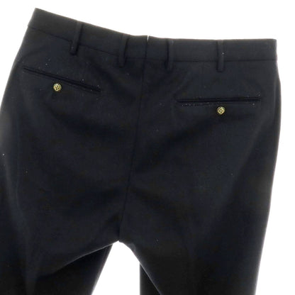 【中古】ジーティーアー G.T.A ウールナイロン ジャージー カジュアルスラックスパンツ ブラック【 48 】【 状態ランクC 】【 メンズ 】